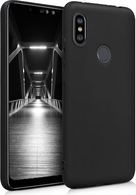 Hurtel Silicone Back Cover Black (Redmi Note 6 Pro)