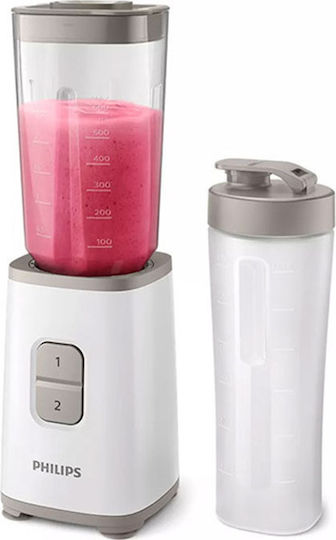 Philips Daily Collection Μπλέντερ με Πλαστική Κανάτα 1 lt 350W Λευκό