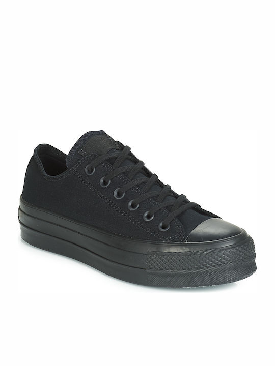 Converse Chuck Taylor All Star Lift Flatforms Sneakers Μαύρα