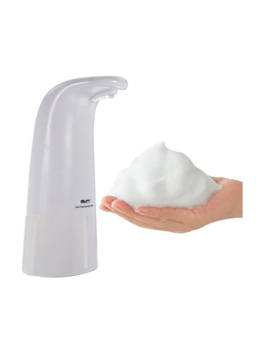 Factory Tabletop Automatic Plastic Foam Dispenser White 250ml