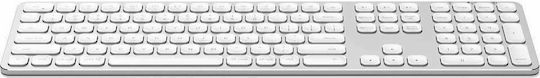 Satechi Aluminum Wireless Bluetooth Keyboard Only English US Silver