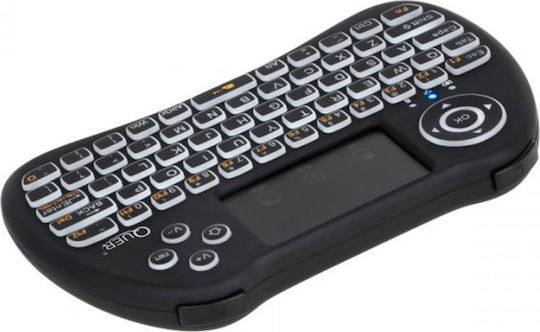 Quer Mini Q5 Kabellos Tastatur mit Touchpad Englisch US
