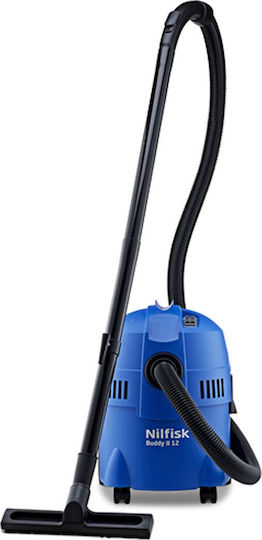 Nilfisk Buddy II 12 Vacuum Wet / Dry 1200W with Plastic Bin 12lt