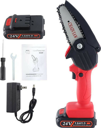 Pentru tăiere Fierăstrău cu acumulator 24V 0.7kg cu lamă 10cm