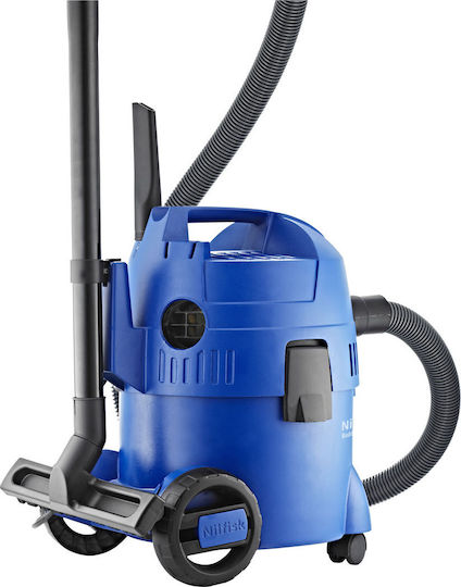 Nilfisk Buddy II 18 Staubsauger Flüssigkeiten / Feststoffe 1200W mit Kunststoff Behälter 18Es