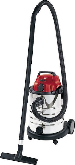 Einhell 1930 Aspirator Lichide / Solide 1500W cu Inoxidabil Recipient 30lt