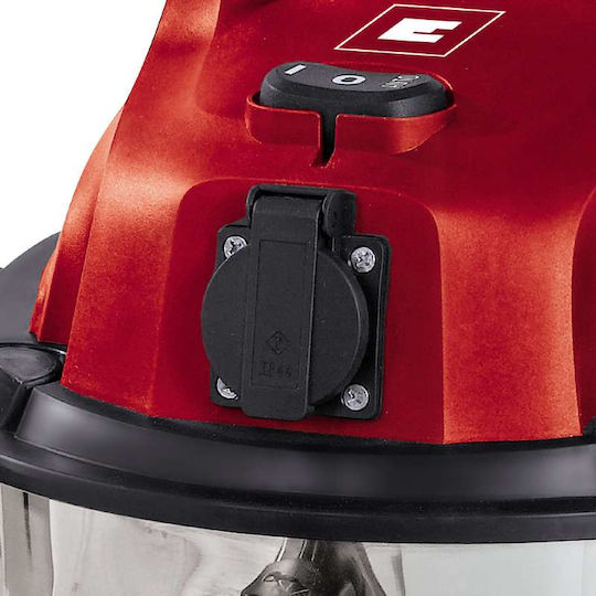 Einhell 1930 Aspirator Lichide / Solide 1500W cu Inoxidabil Recipient 30lt