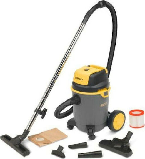 Stanley Vacuum Wet / Dry 1400W with Stainless Bin 20lt