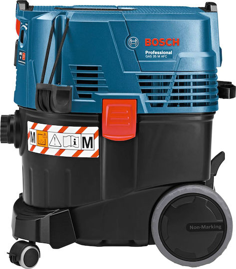 Bosch GAS 35 M AFC Staubsauger Flüssigkeiten / Feststoffe 1380W mit Kunststoff Behälter 35Es