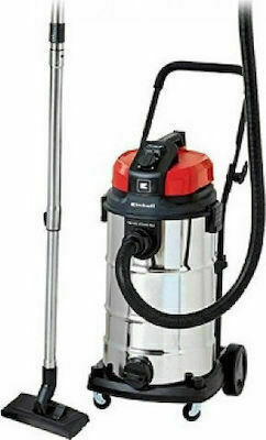 Einhell Tevc 2340 Sac Staubsauger Flüssigkeiten / Feststoffe 1200W mit Edelstahl Behälter 40Es