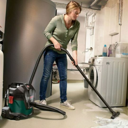 Bosch UniversalVac 15 Staubsauger Flüssigkeiten / Feststoffe 1000W mit Kunststoff Behälter 15Es