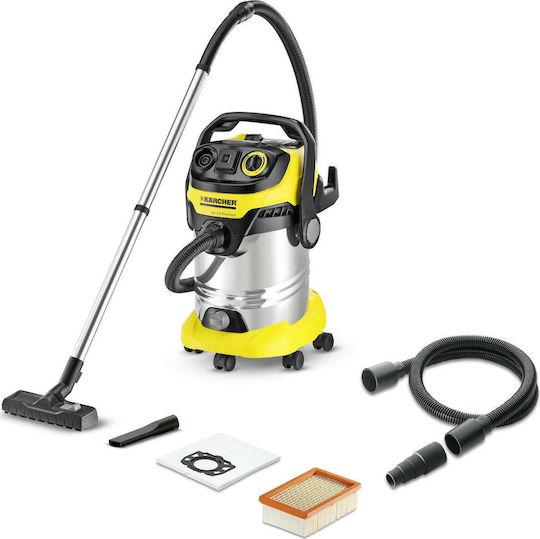 Karcher MV6 P Premium Vacuum Wet / Dry 1300W with Stainless Bin 30lt