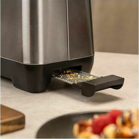 Cecotec BigToast Extra Double Φρυγανιέρα 4 Θέσεων 1000W Inox