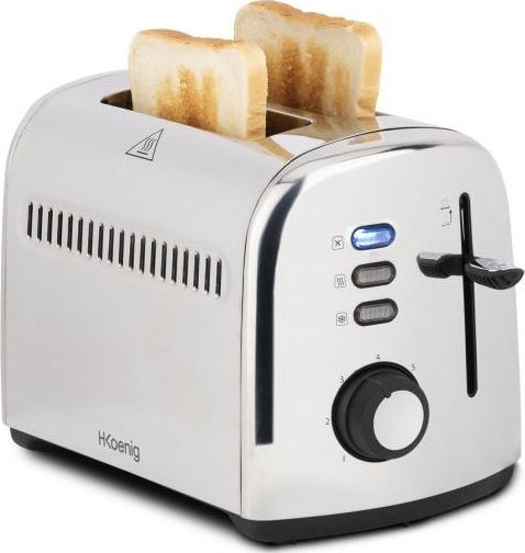 HKoenig Φρυγανιέρα 2 Θέσεων 950W Inox