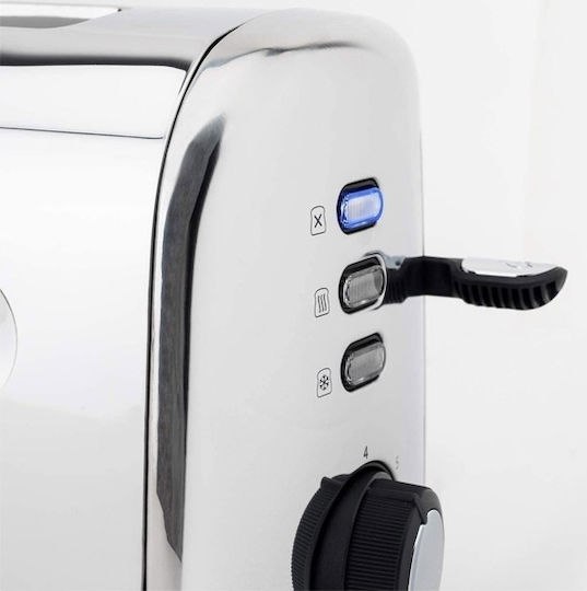 HKoenig Toaster 2 Schlitze 1500W Inox
