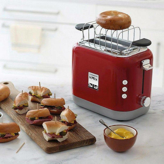 Kenwood Kmix Toaster 2 Slots 900W Red