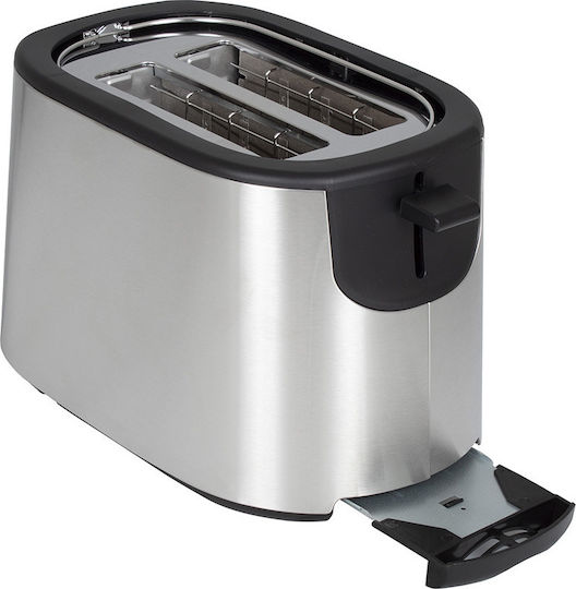 Homa Toaster 2 Slots 1000W Inox