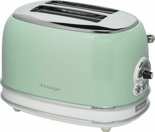 Ariete Vintage Φρυγανιέρα 2 Θέσεων 810W Πράσινη