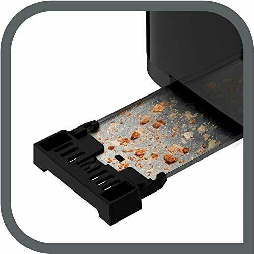 Tefal Toaster 2 Slots 850W Black