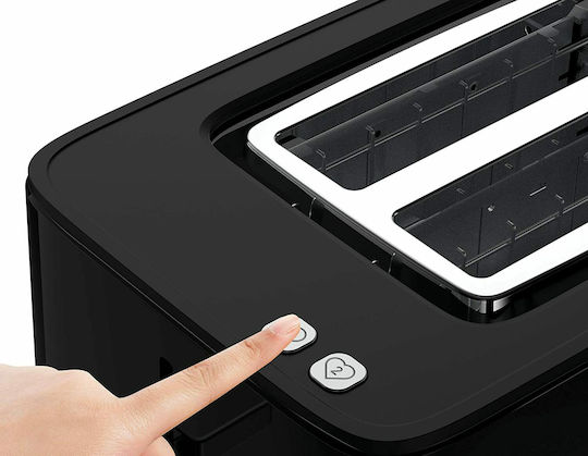 Tefal Toaster 2 Slots 850W Black