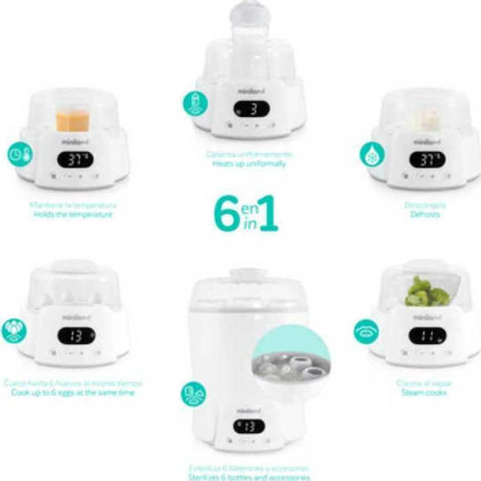 Miniland Electric Baby Sterilizer for 6 Bottles