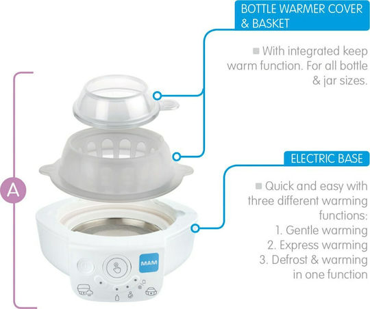 Mam Electric Baby Sterilizer for 2 Bottles 434
