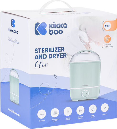 Kikka Boo Cleo Electric Baby Sterilizer for 6 Bottles Mint