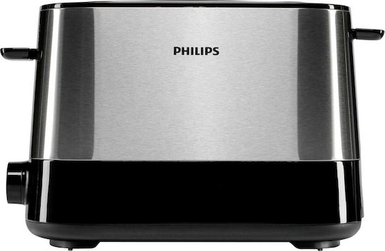 Philips Prăjitor de pâine 2 sloturi 1000W Negru