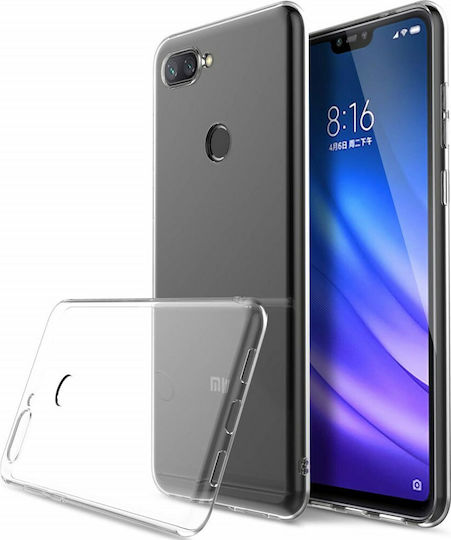Hurtel Back Cover Σιλικόνης 0.5mm Διάφανο (Xiaomi Mi 8 Lite)