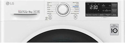 LG RC80U2AV4Q Στεγνωτήριο 8kg A+++ με Αντλία Θερμότητας