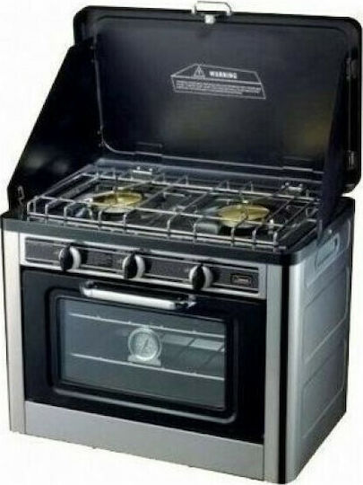 Thermogatz CS-02 Gas Countertop Oven 25lt with 2 Burners