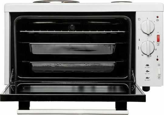 Davoline EC 350 Chef Ηλεκτρικό Κουζινάκι 28lt με 2 Εστίες