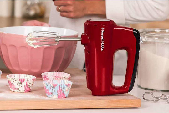 Russell Hobbs Desire Μίξερ Χειρός 350W Κόκκινο