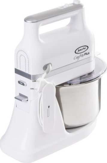 Juro-Pro Easy Mix Plus Μίξερ με Inox Κάδο 3.5lt Λευκό 400W
