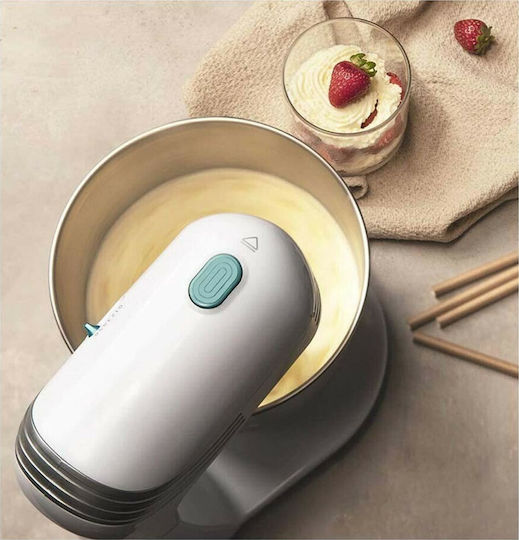 Cecotec Cecomixer Easy Μίξερ με Inox Κάδο 3lt Λευκό 250W