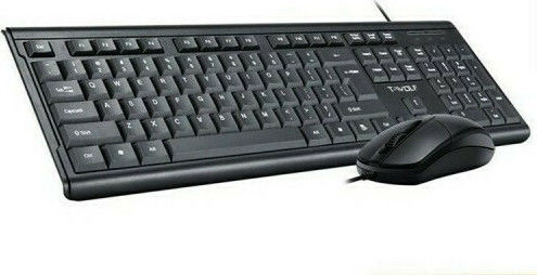 T-Wolf TF500 Set tastatură și mouse Engleză UK