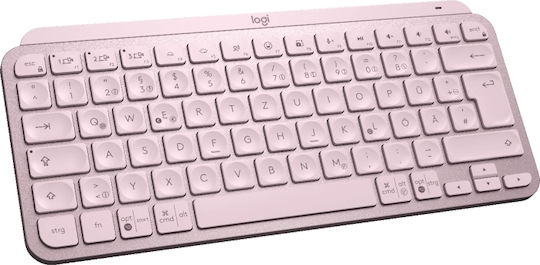 Logitech MX Keys Mini Wireless Bluetooth Keyboard Only English US Pink