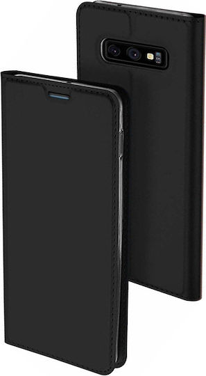 Dux Ducis Skin Pro Series Book Δερματίνης Μαύρο (Galaxy S10+)