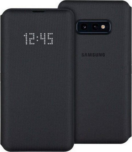 Samsung Led View Cover Book Πλαστικό Μαύρο (Galaxy S10e)