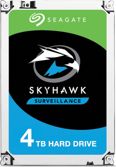Seagate Skyhawk 4TB HDD Hard Drive 3.5" SATA III 5900rpm with 64MB Cache for Recorder ST4000VX007
