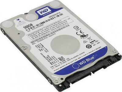 Western Digital Blue 500GB HDD Festplatte 2.5" SATA III 5400Umdrehungen pro Minute mit 16MB Cache für Laptop / Schreibtisch / PS4 WD5000LPCX