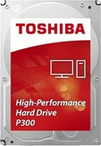Toshiba P300 1TB HDD Σκληρός Δίσκος 3.5" SATA III 7200rpm με 64MB Cache για Desktop Bulk HDWD110UZSVA