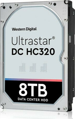 Western Digital DC HC320 8TB HDD Hard Drive 3.5" SAS 3.0 7200rpm with 256MB Cache for Server 0B36400