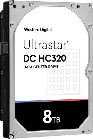 Western Digital DC HC320 8TB HDD Hard Drive 3.5" SAS 3.0 7200rpm with 256MB Cache for Server 0B36400