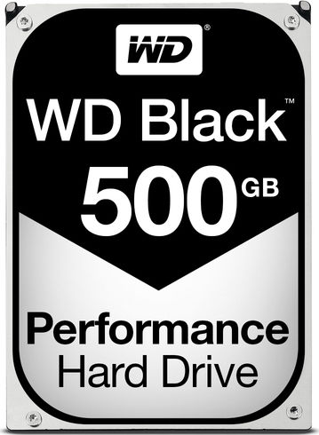 Western Digital Black 500GB HDD Festplatte 3.5" SATA III 7200Umdrehungen pro Minute mit 64MB Cache für Schreibtisch WD5003AZEX