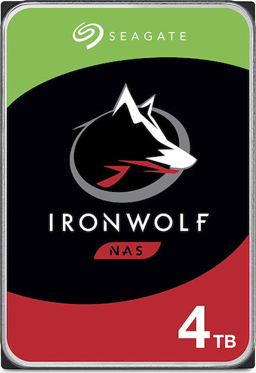 Seagate Ironwolf 4TB HDD Hard Drive 3.5" SATA III 5900rpm with 64MB Cache for NAS ST4000VN008