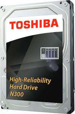 Toshiba N300 4TB HDD Σκληρός Δίσκος 3.5" SATA III 7200rpm με 128MB Cache για NAS HDWQ140EZSTA