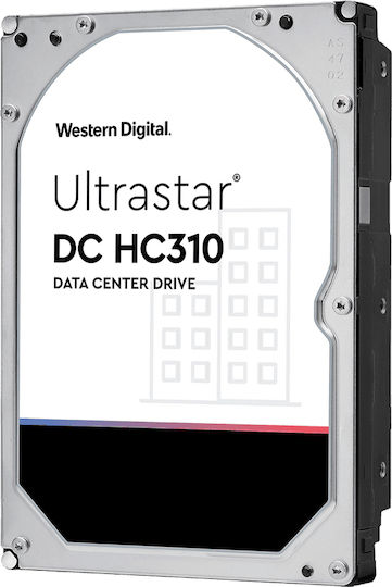 Western Digital Ultrastar DC HC310 4TB HDD Σκληρός Δίσκος 3.5" SAS 3.0 7200rpm με 256MB Cache για Server 0B36048