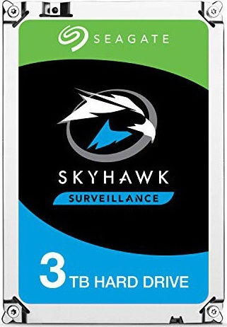 Seagate Skyhawk Surveillance 3TB HDD Hard Drive 3.5" SATA III 5400rpm with 256MB Cache for Recorder ST3000VX009