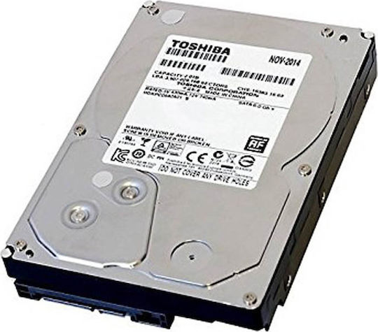 Toshiba DT01 2TB HDD Hard Drive 3.5" SATA III 7200rpm with 64MB Cache for Desktop DT01ACA200